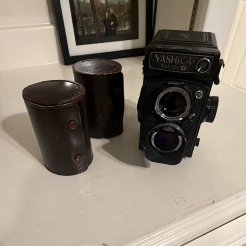 Yashica mat 124g black tlr - mat-124g, 120